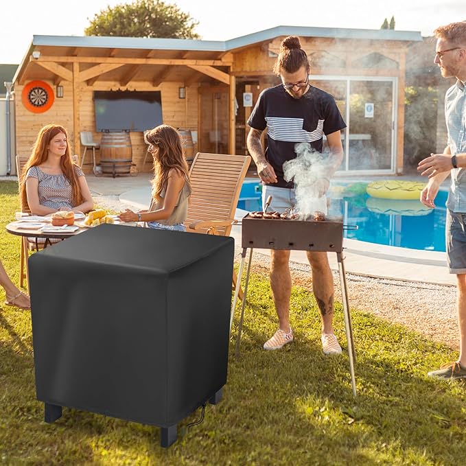 Outdoor Small Side Table Cover, 19 Inch Patio Small Side Table Cover - Image 9