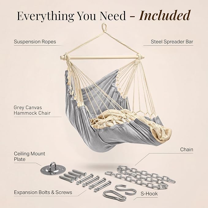 Hanging Hammock Chair Swing - Image 6
