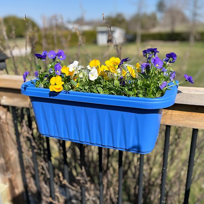 Apollo Exports International 20" Adjustable Railing Planter - Image 8