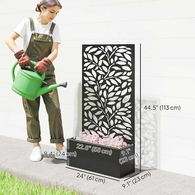 Outsunny Metal Raised Garden Bed - Image 7