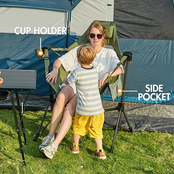 Portal Hammock Camping Chair, Portable Outdoor Swinging Chairs - Image 6