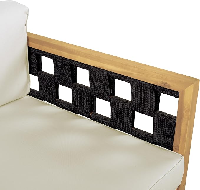 Christopher Knight Home Rosie Acacia Wood Outdoor Daybed Sofa - Image 12