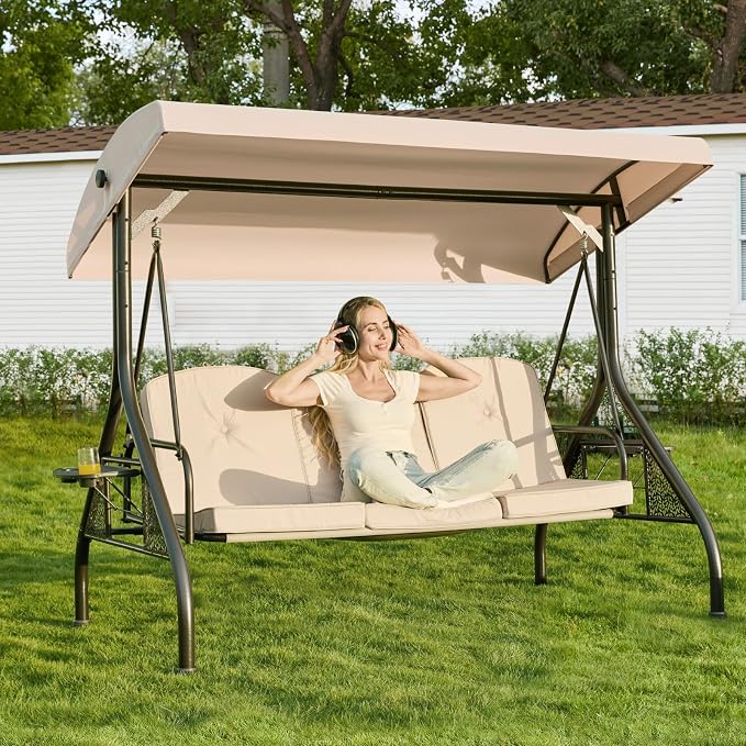 3-in-1 Convertible Outdoor Swing - Image 6