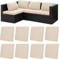 8Pcs Patio Cushion Covers, Outdoor Cushions Covers, Stretch Cushion Covers by Unknown
