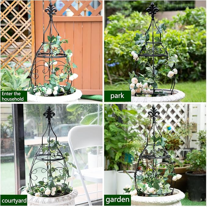 29-Inch Garden Trellis Obelisk - Image 7
