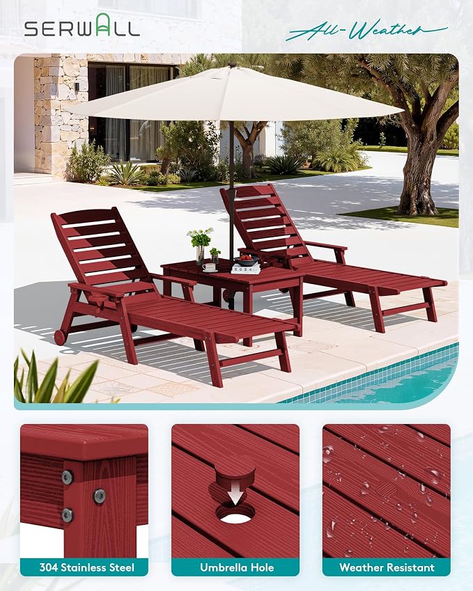 SERWALL Outdoor Coffee Table - Image 7