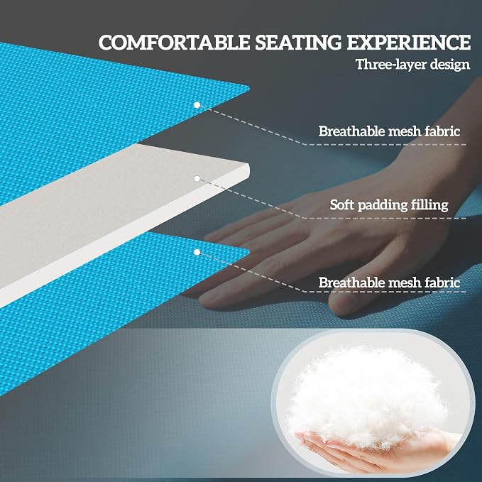 Outsunny 2 Piece Folding Chaise Lounge - Image 4