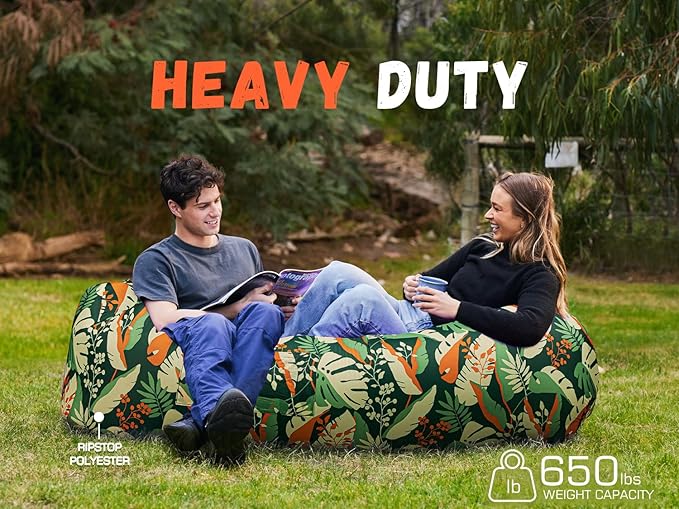 WEKAPO Inflatable Couch Air Lounger Chair - Image 4