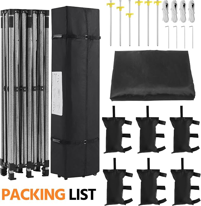 Yaheetech Heavy Duty Pop Up Canopy Tent, 10x20 Commercial Instant Shelter Tent - Image 6