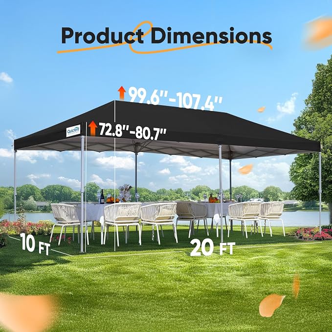 Quictent 10x20 Pop up Canopy - Image 5