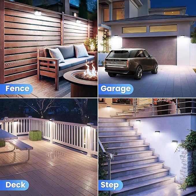 Solar Motion Sensor Outdoor Lights, Super Bright Solar Lights Outdoor Waterproof - Image 2