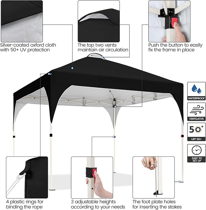 Yaheetech 10x10 Pop Up Canopy Tent - Image 4