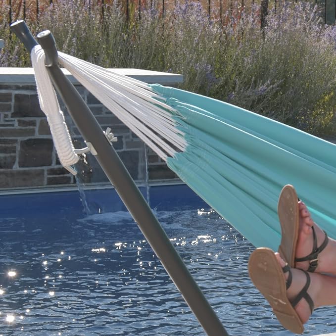 Vivere Double Cotton Hammock - Image 4