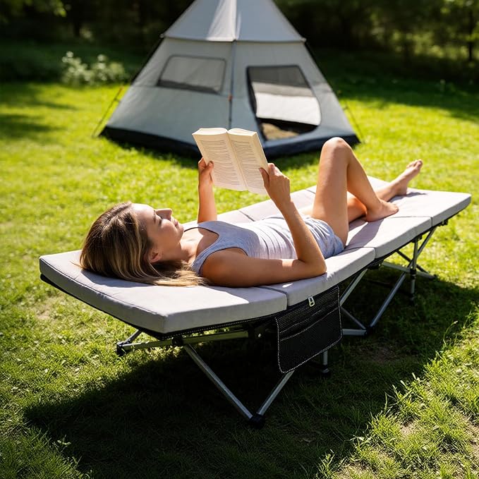 ABORON Folding Camping Cot - Image 3