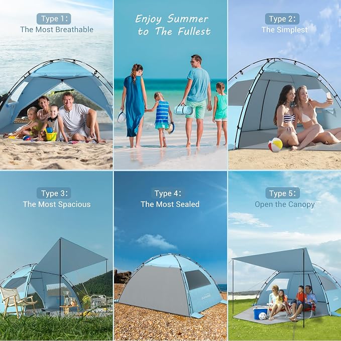 Elegear Beach Tent Sun Shelter - Image 5