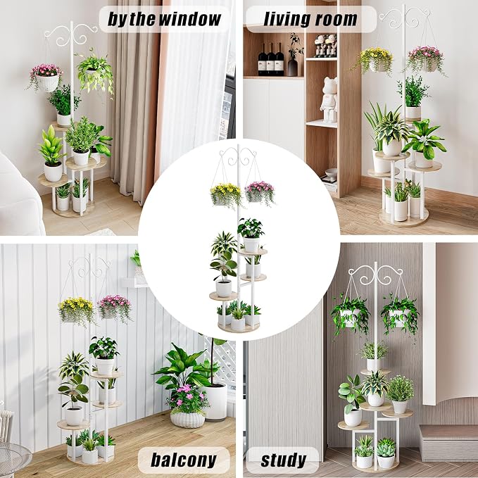 Plant Stand Indoor 5 Tier 8 Potted - Image 6