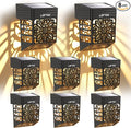 LOFTEK Solar Deck Lights, 8 Pack Solar Fence Lights, Outdoor Patio Decorative by LOFTEK