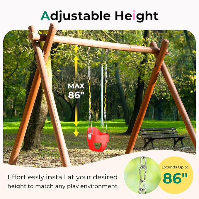 DECORLIFE Toddler Swing - Image 6