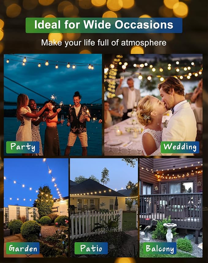 Solar String Lights Outdoor Waterproof 100FT - Image 7