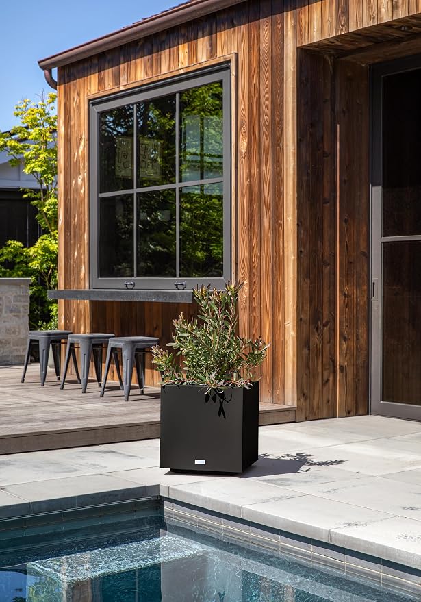 Veradek Block Series Cube Plastic Planter - Image 7