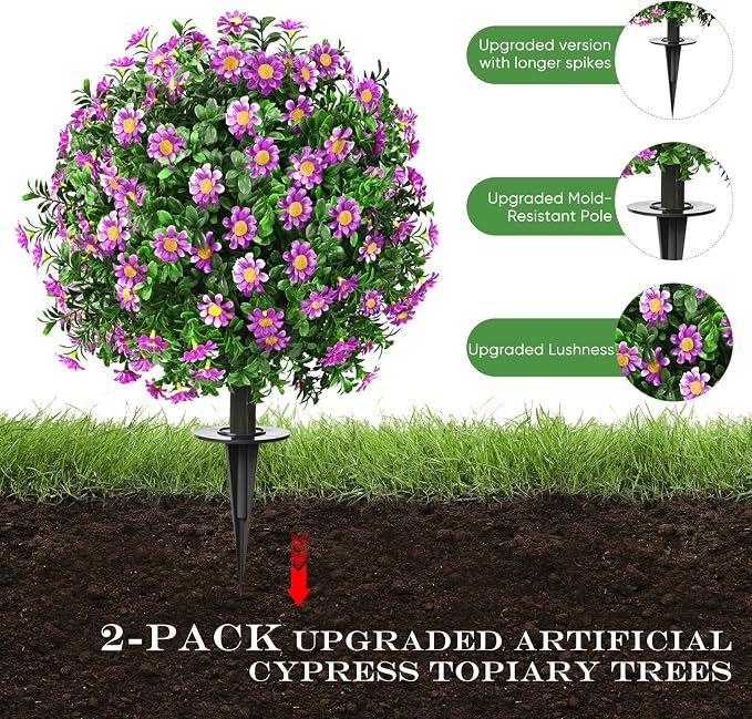 Artificial Topiary Bushes for Outdoors - Image 4