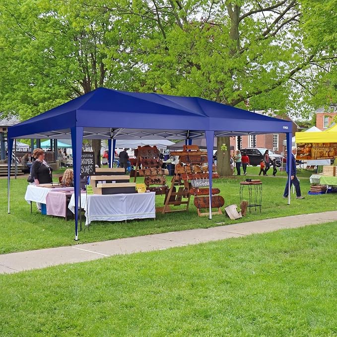 COBIZI 10x20 Pop up Canopy Tent Without Sidewall, Waterproof Portable Outdoor - Image 6
