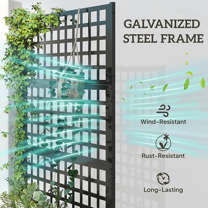 Outsunny Galvanized Raised Garden Bed - Image 3