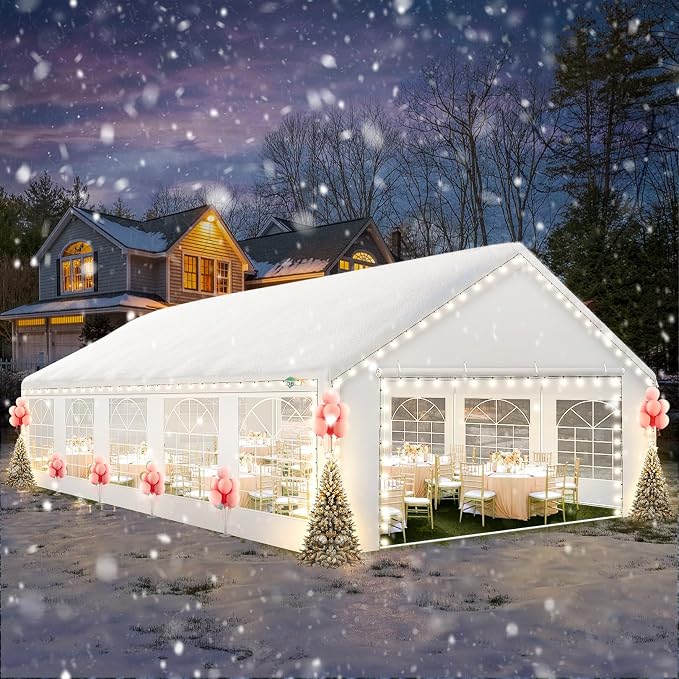 COBIZI 16x32 Party Tent Heavy Duty, Tents - Image 9