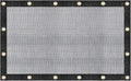 60-70% 6.5 FT X 10 FT Mesh Tarp/Shade Cloth 9-Needle Knitted Heavy Duty Black by WindscreenSupplyCompany