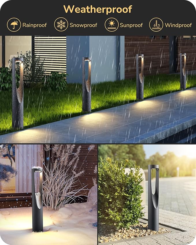 EDISHINE Low Voltage Landscape Lighting, 12V 2W 150LM 3000K Outdoor Landscape - Image 4
