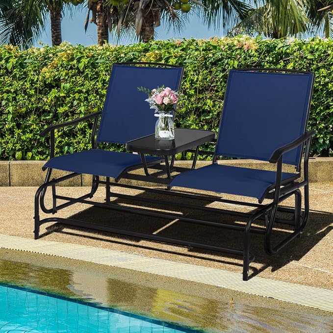 Giantex Outdoor Glider, Rocking Chair - Image 9