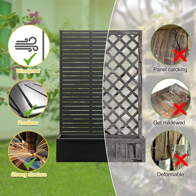 FENCY Metal Raised Garden Bed - Image 4