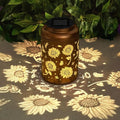 Sunflower Solar Lanterns Outdoor Waterproof, Birthday Sunflower Gifts by ChristmasDecorations