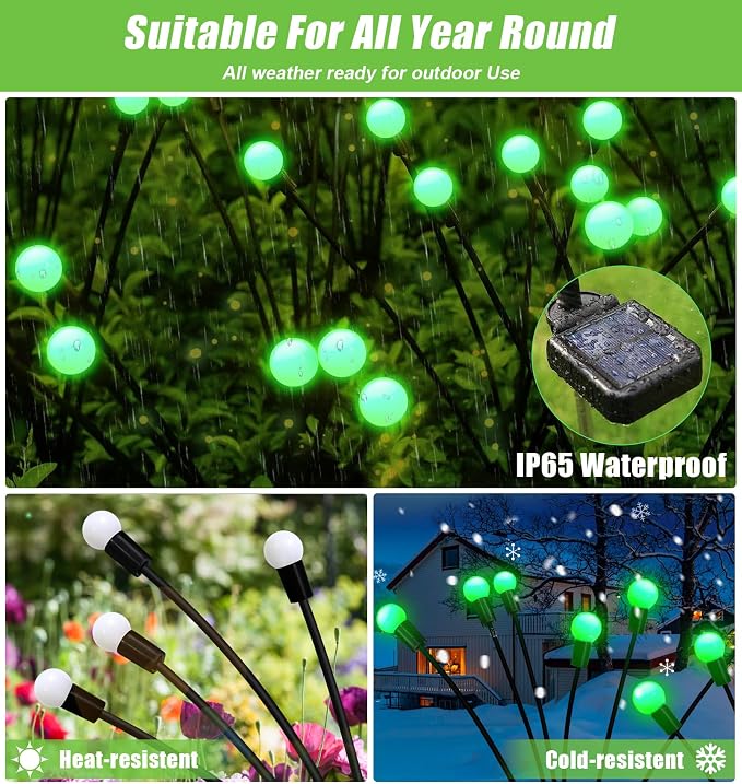 Solar Firefly Light, Christmas Lights - Image 2