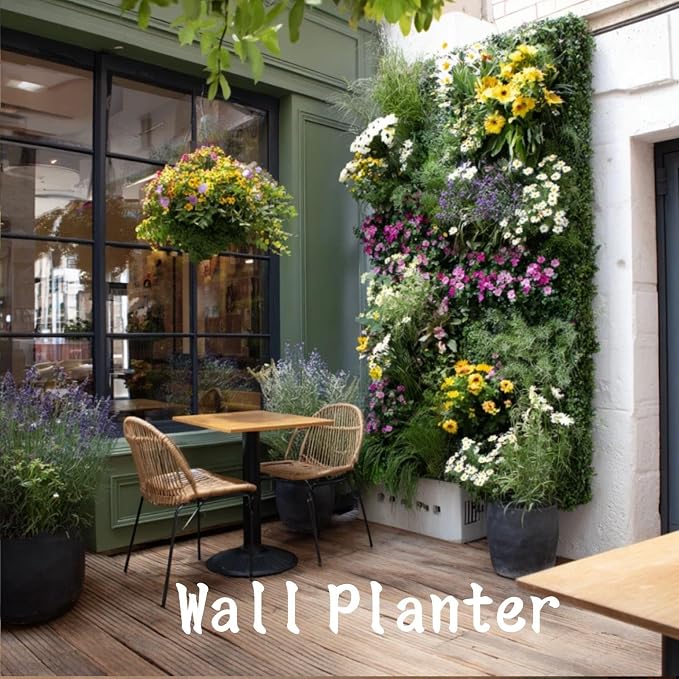 36 Pockets Living Wall Planter Indoor, Self Watering Wall Hanging Planters - Image 4