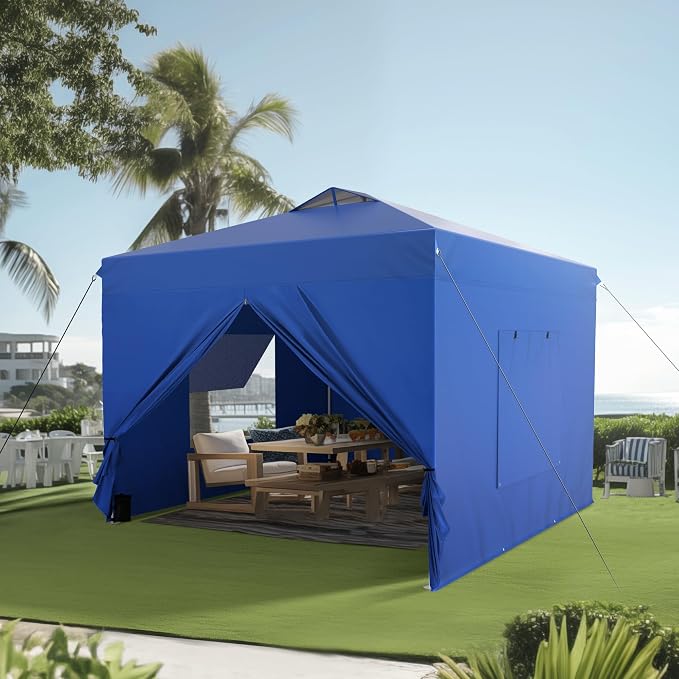 PHI VILLA 10x10 Pop Up Canopy Tent - Image 9
