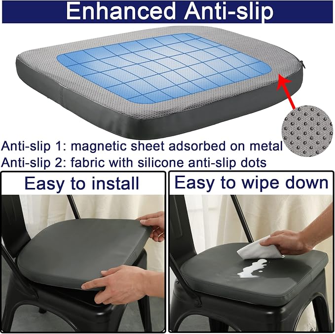 BUYUE 14" Metal Chair Cushion - Image 3