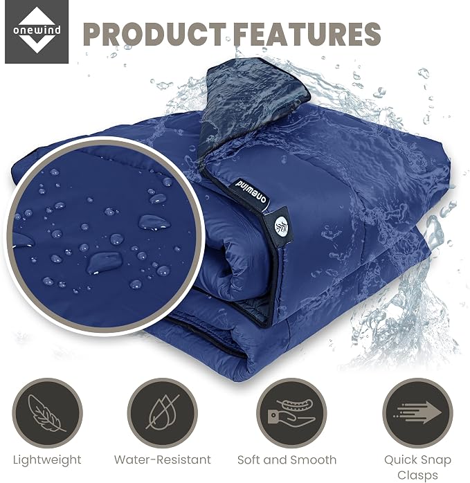 onewind Double Hammock Underquilt Warm Insulation Ultralight 3-4 Season Camping - Image 7