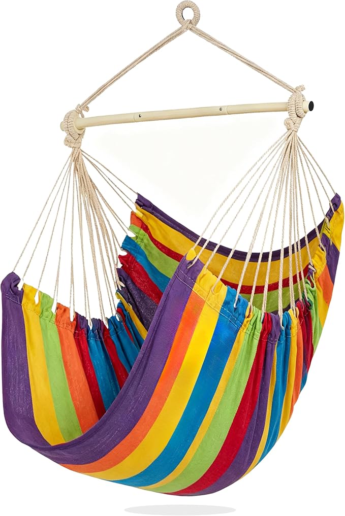 PNAEUT Hammock Chair Hanging Rope Swing by PNAEUT