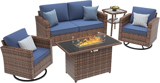 UDPATIO 5 Pieces Patio Furniture Set - Image 2