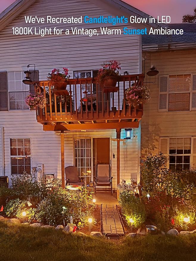LEONLITE 12-Pack 5CCT Low Voltage Landscape Pathway Lights 3W Landscape - Image 3