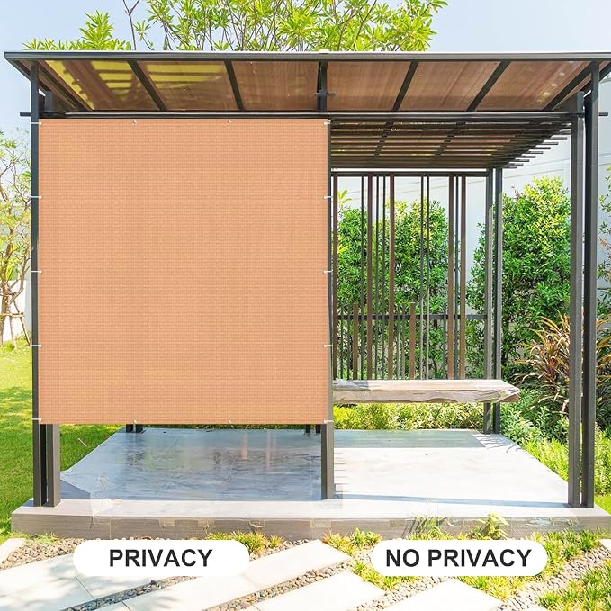 Cool Area Sun Shade Cloth with Grommets 5×15 FT Shade Panel Shade Tarp Screen - Image 2
