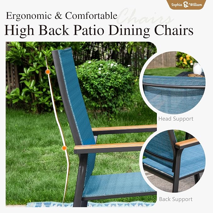 Sophia & William Patio Dining Set - Image 2