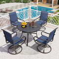 PHI VILLA 5 Piece Outdoor Patio Dining Set by PHIVILLAThepioneerofcomfortablehouseholdsupplies