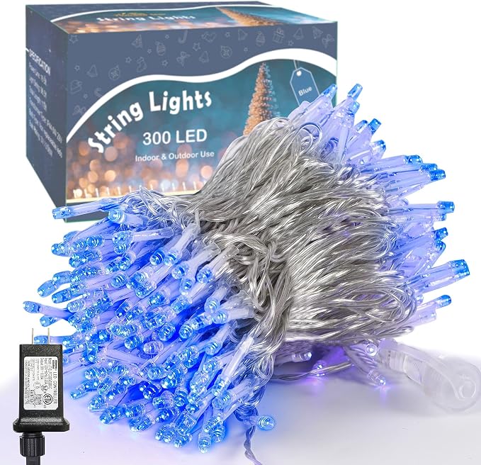 LJLNION 300 LED String Lights Outdoor Indoor, Extra Long 98.5FT Super Bright - Image 8