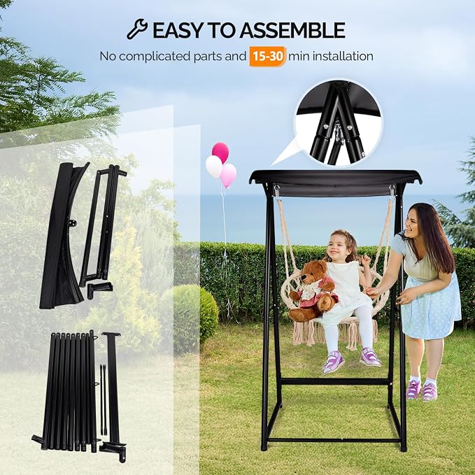 OnCloud Outdoor Hammock Chair Stand - Image 6