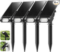 EZVALO Solar Spot Lights Outdoor IP67 Waterproof, Adjustable Solar Landscape by EZVALO