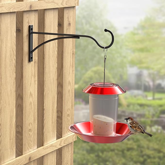 11 Inch 2 Pack Heavy Duty Plant Hangers Outdoor, Metal Plant Brackets - Image 3