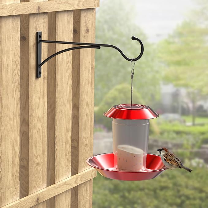 11 Inch Heavy Duty Plant Hangers Outdoor, Metal Plant Brackets - Image 3