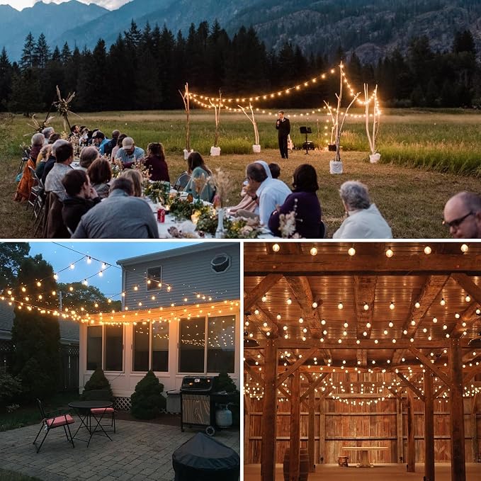 String Lights for Outside 200 FT Outdoor String Lights Waterproof - Image 5